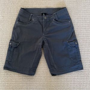 Kuhl Grey Free Range 11” shorts - size 6